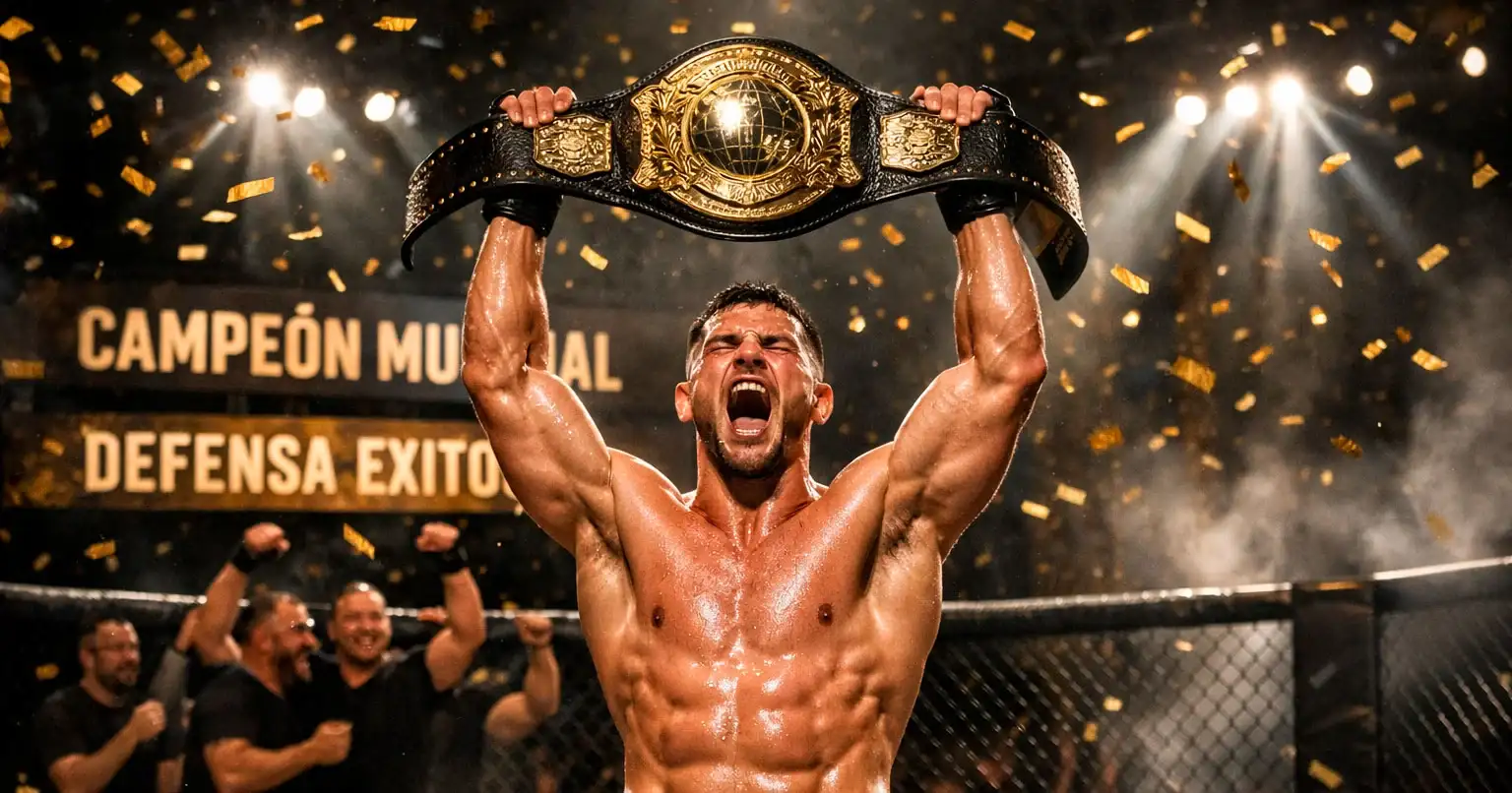 Campeones de UFC como Underdogs: Por Qué Ganan el 63% de las Veces