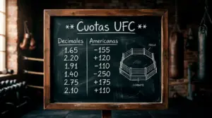 Cómo Leer Cuotas de UFC: Decimales, Americanas y Fraccionarias Paso a Paso