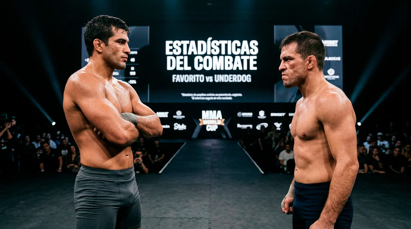 Favoritos vs. Underdogs en UFC: Estadísticas Históricas por Rango de Cuota